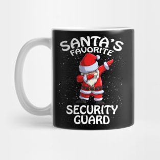 Santas Favorite Security Guard Christmas Mug